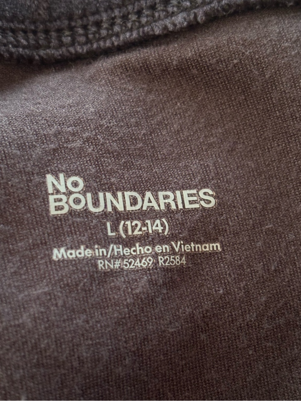 No Boundaries Velour Flare Leggings - Picture 3 of 4